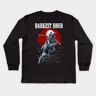 DARKEST HOUR MERCH VTG Kids Long Sleeve T-Shirt